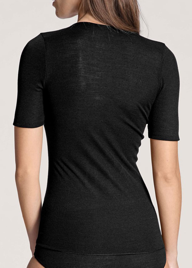 T-shirt manches courtes Calida Black